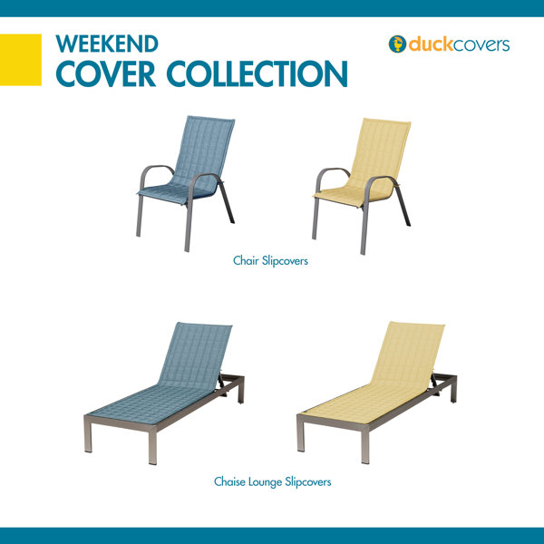 Duck Covers Outdoor Patio Chaise Lounge Cover Wayfair